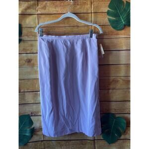 Debra McGuire Stylemaker Women 100% Silk Bubble Gum Pink Skirt